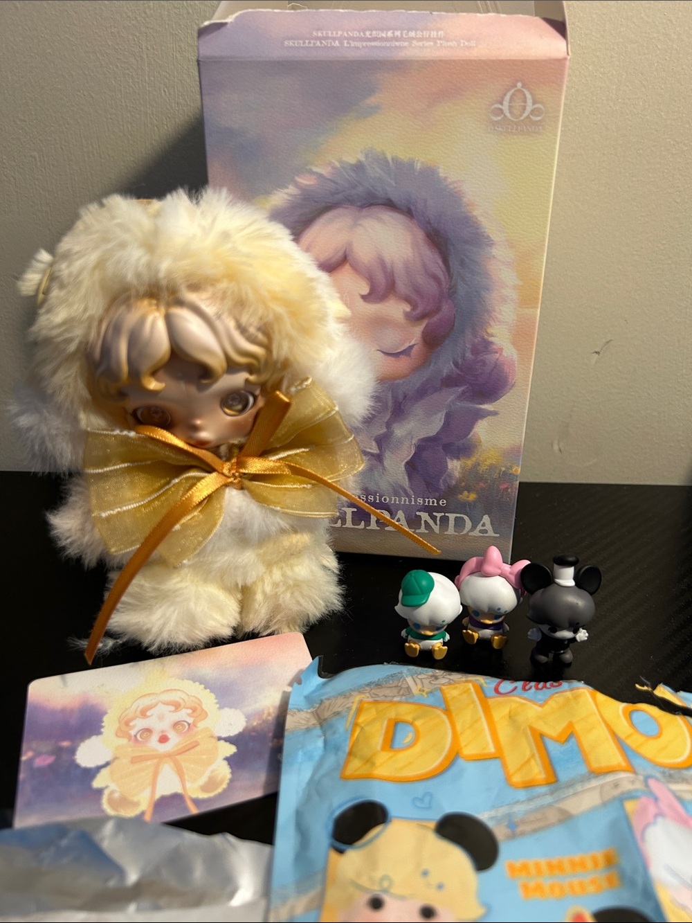 Popmart Skullpanda L’Impressionnisme Dawn Disney Minis Labubu